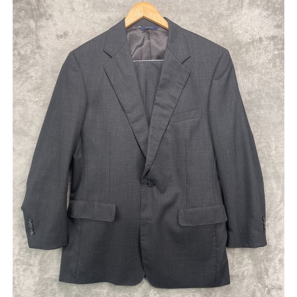Brooks Brothers Other - Brooks Brothers Mens Brooksease Two Piece Suit 41 Long 34x31 Gray Wool
